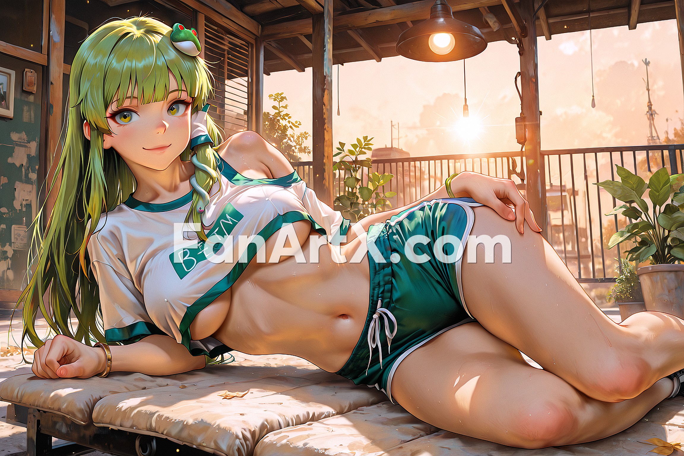 Kochiya Sanae Touhou project Fanart 2971592